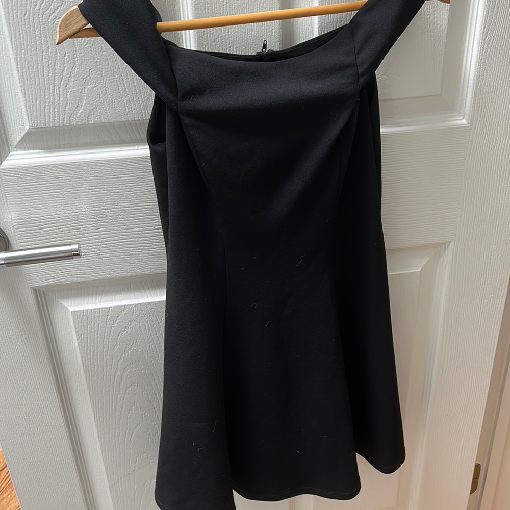 simple black dress